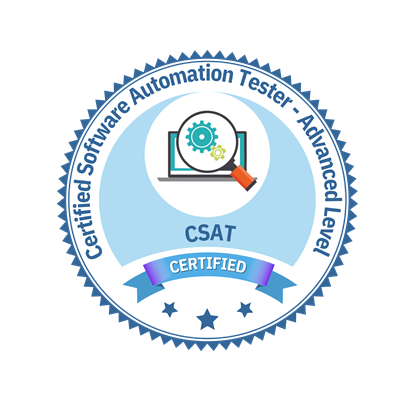 Certified Software Automation Tester - Advanced Level (CSAT)™